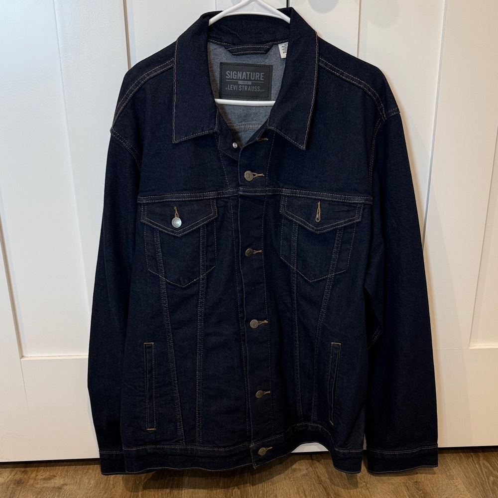 Levi's Men's Denim Jacket - Dark Blue